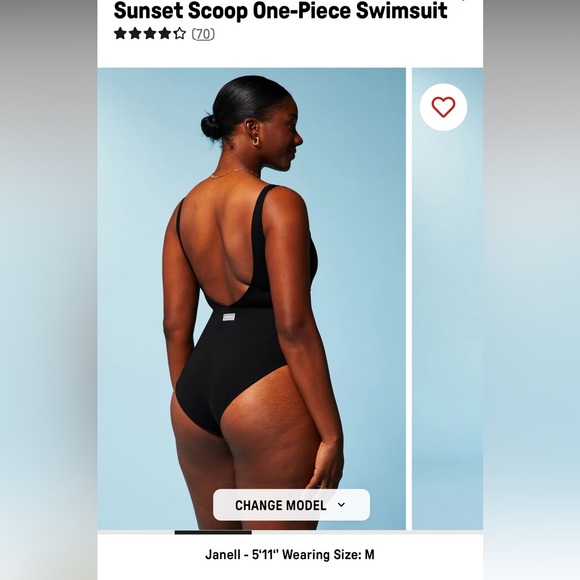 NWT one piece swimsuit - Picture 7 of 8